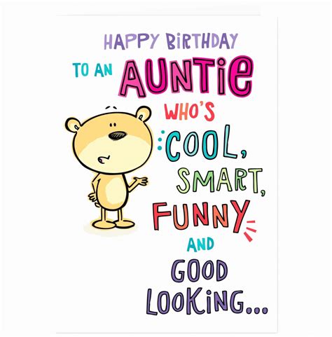 Happy Birthday Aunt Printable Cards